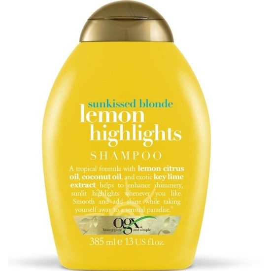 OGX Lemon Highlights Shampoo 385 ml