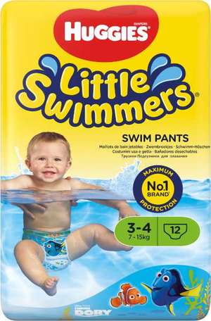 Huggies Little Swimmers Simblöjor 3-4 år 12-pack
