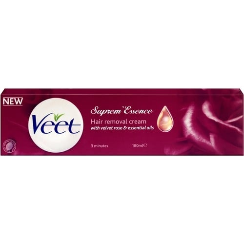 Veet Hair Removal Cream Suprem Essence 180 ml