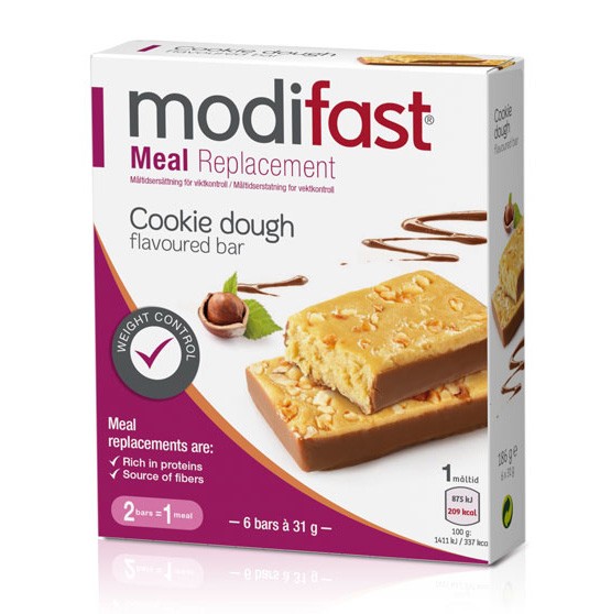 Modifast Bar Cookie Dough 6 st