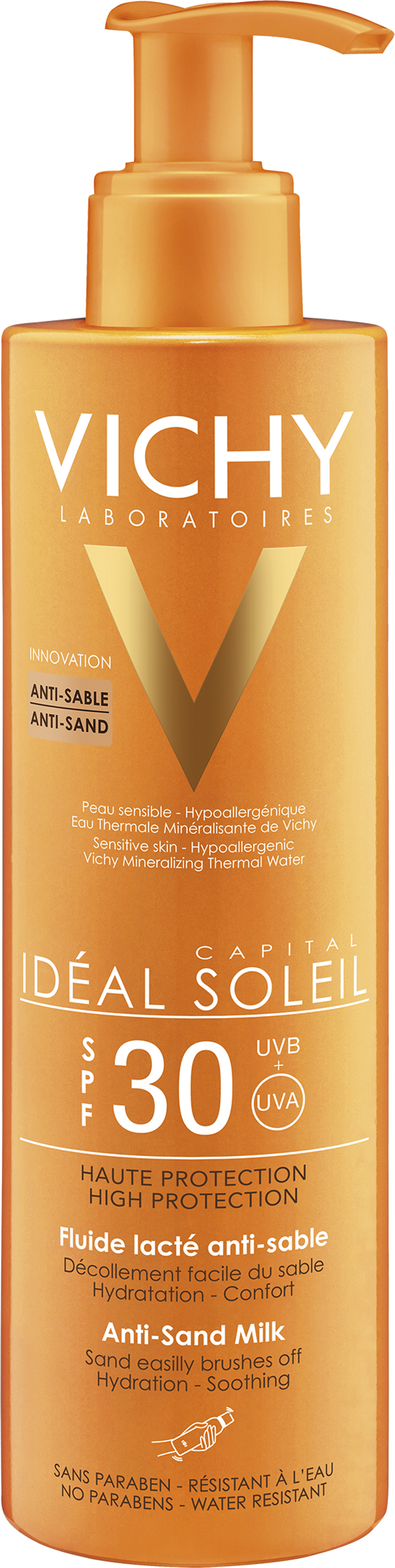Vichy Ideal Soleil Anti-Sand Milk SPF 30 200 ml