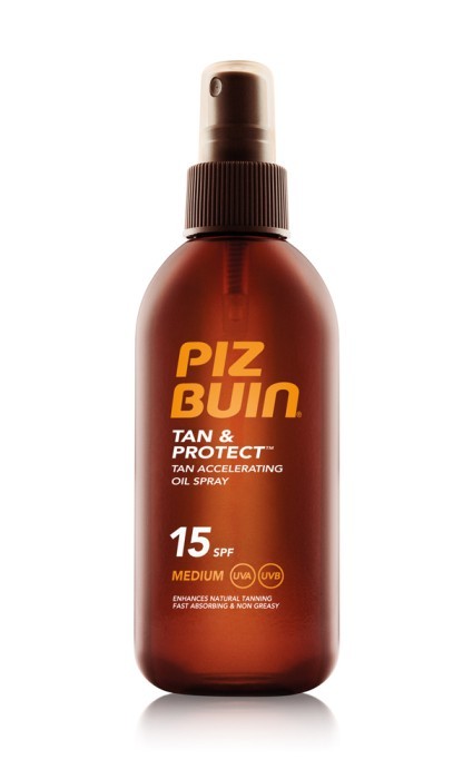 Piz Buin Tan & Protect Oil Spray SPF15, 150ml