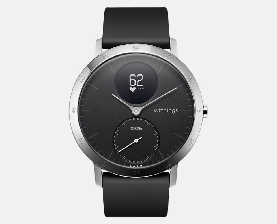 Withings Steel HR Sport 40 Black Smart Watch