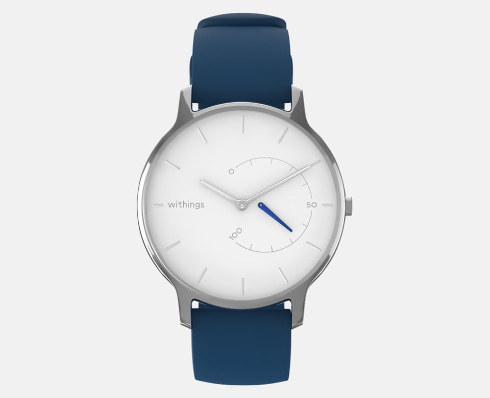 Withings Move Timeless Chic White/silver/blue