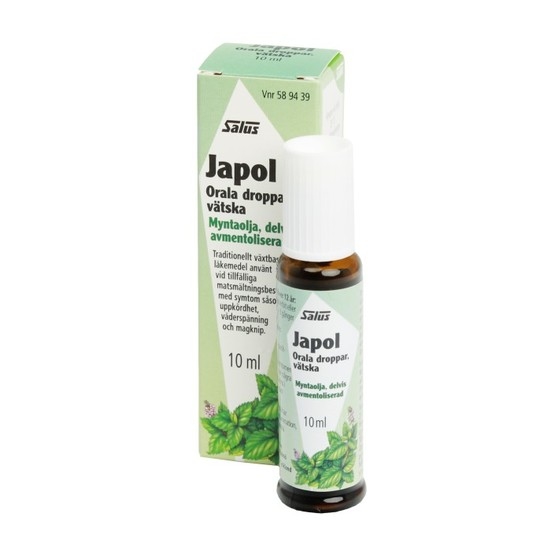 Salus Japol Myntaolja, orala droppar 10 ml