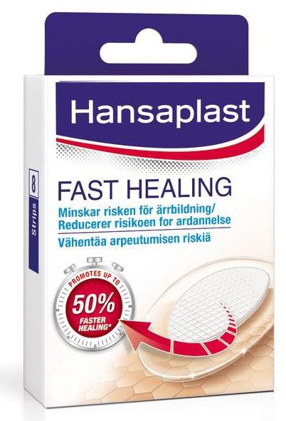 Hansaplast Fast Healing 8 strips