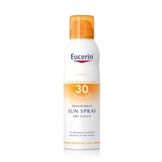 Eucerin Transparent Sun Spray Dry Touch SPF30 200ml