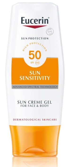 Eucerin Sun Sensitivity Creme Gel Face & Body SPF 50, 150 ml