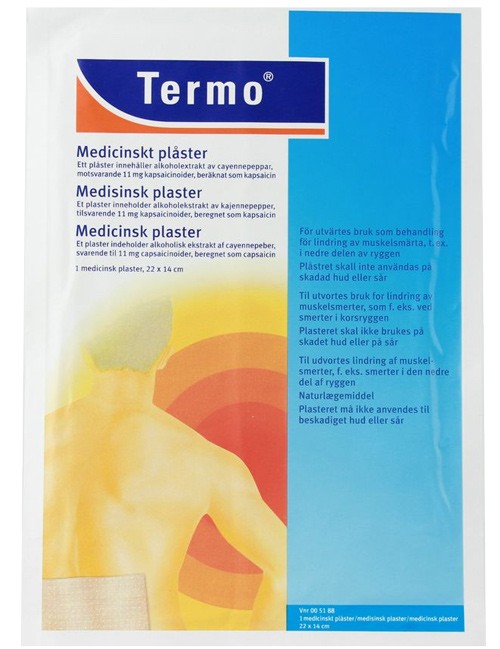 Termo, medicinskt plåster 1 st