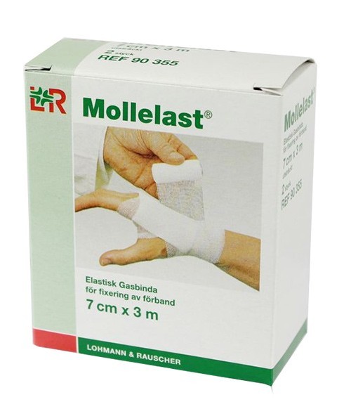 Mollelast Elastisk 7 cm x 3 m