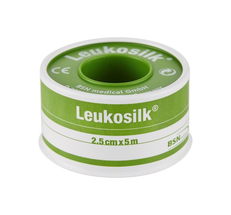 Leukosilk Häfta 2,5 cm x 5 m