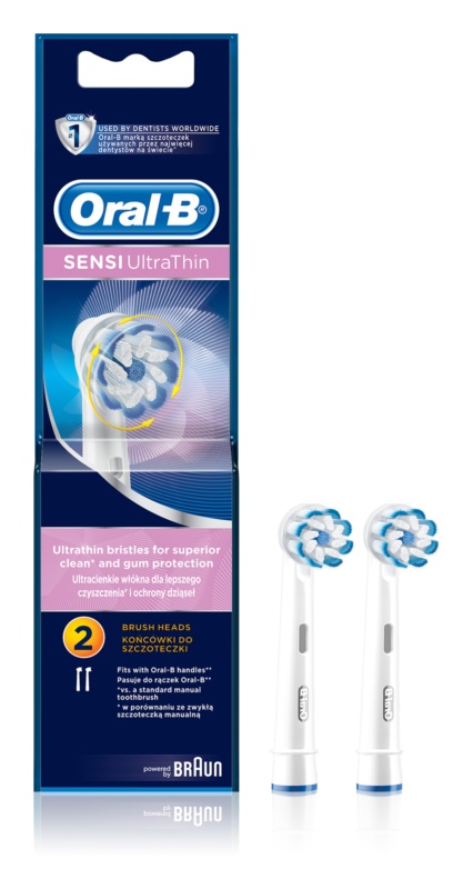 Oral-B Sensi UltraThin Borsthuvuden 2-pack