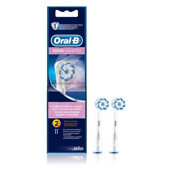 Oral-B Sensi UltraThin Borsthuvuden 2-pack