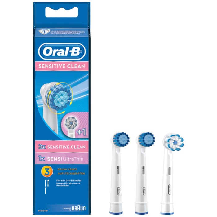 Oral-B Sensitive borsthuvud 3 st