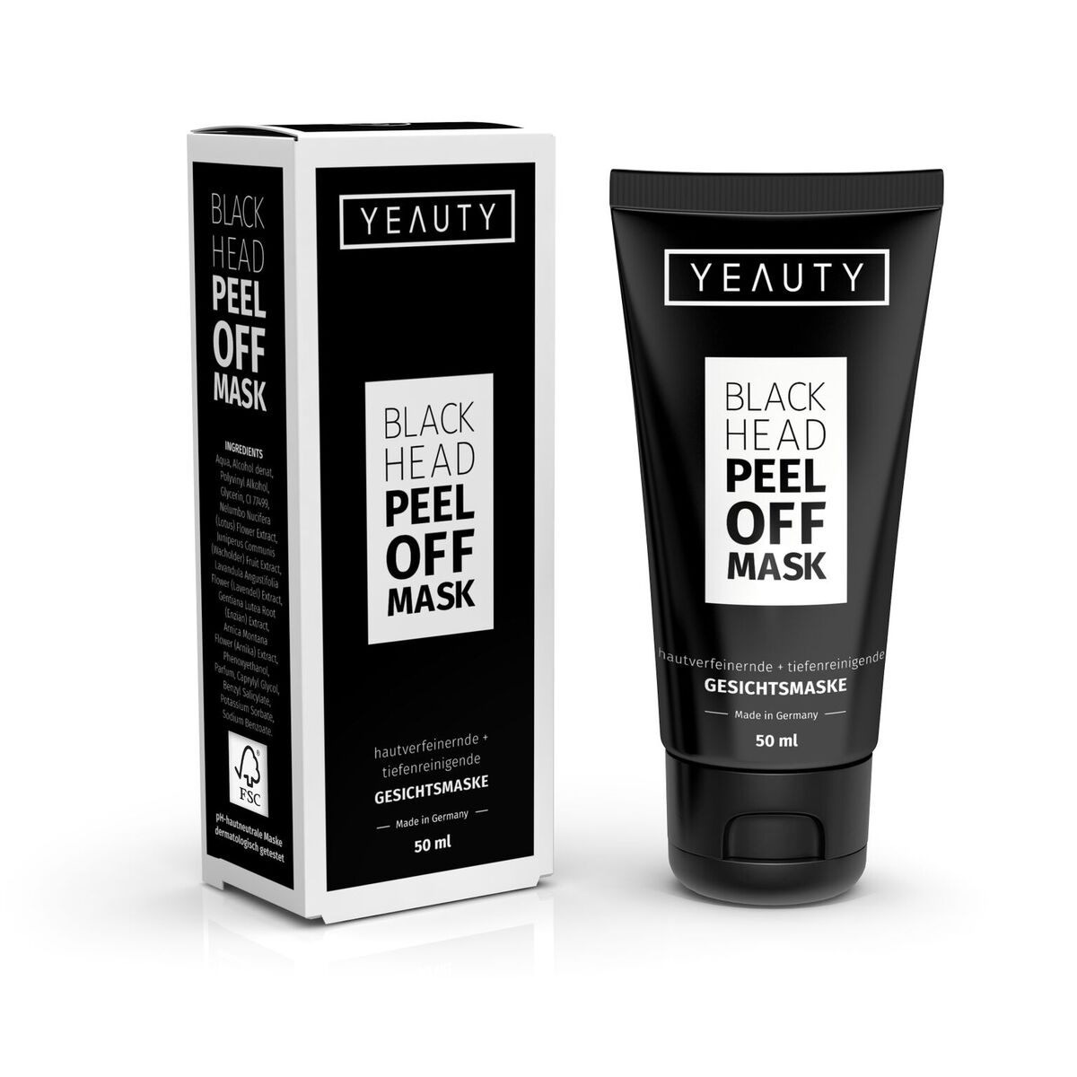YEAUTY Black Head Peel Off Mask 50 ml
