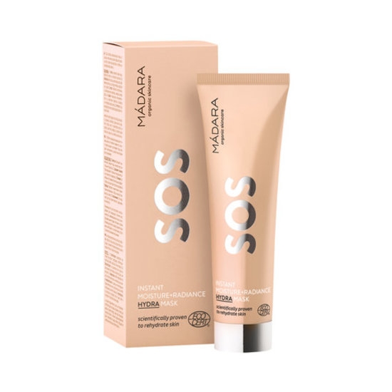 MÁDARA SOS Instant Moisture+Radiance Hydra Mask 60 ml