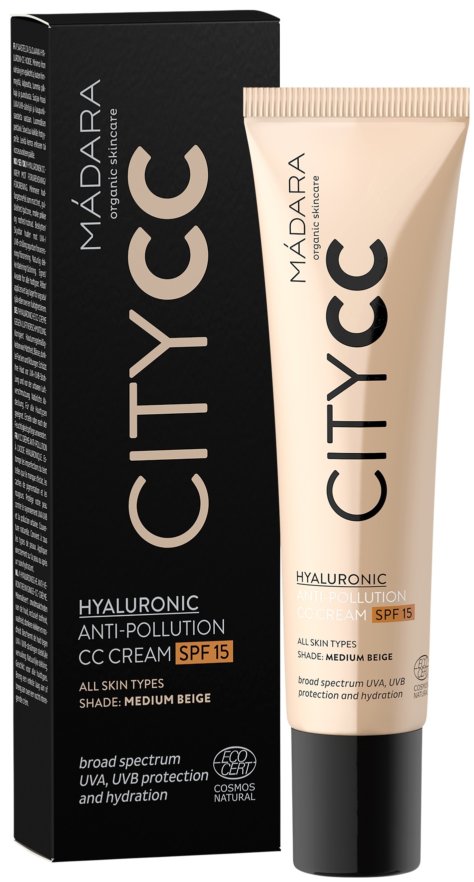 MÁDARA Hyaluronic Anti-Pollution CC Cream SPF 15 Medium 40 ml