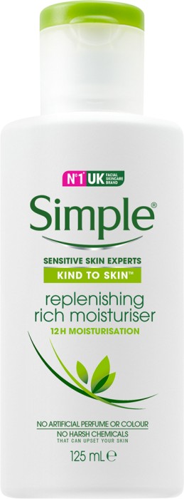 Simple Replenishing Rich Moisturiser 125 ml