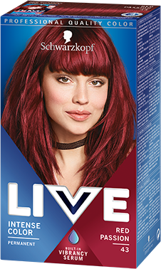 Schwarzkopf LIVE Color Hårfärg 43 Red Passion
