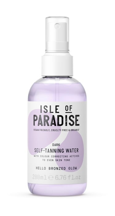 Isle of Paradise Self Tanning Water Dark 	200 ml