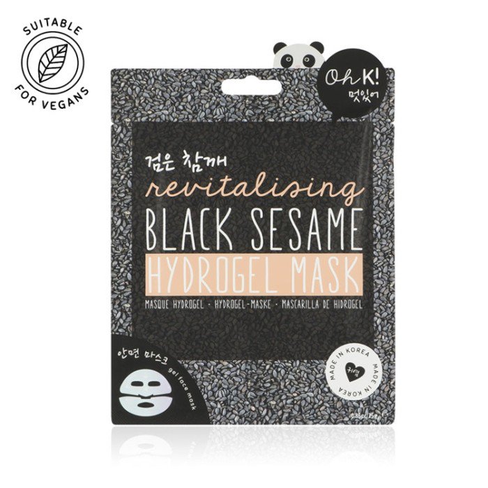 Oh K! Black Sesame Hydrogel Mask