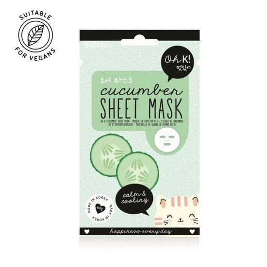Oh K! Sheet Mask - Cucumber