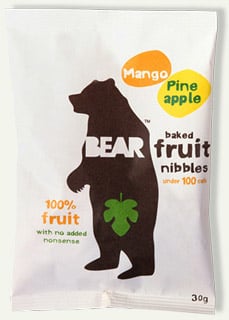 BEAR Fruit Nibbles Mango & Ananas 30 g