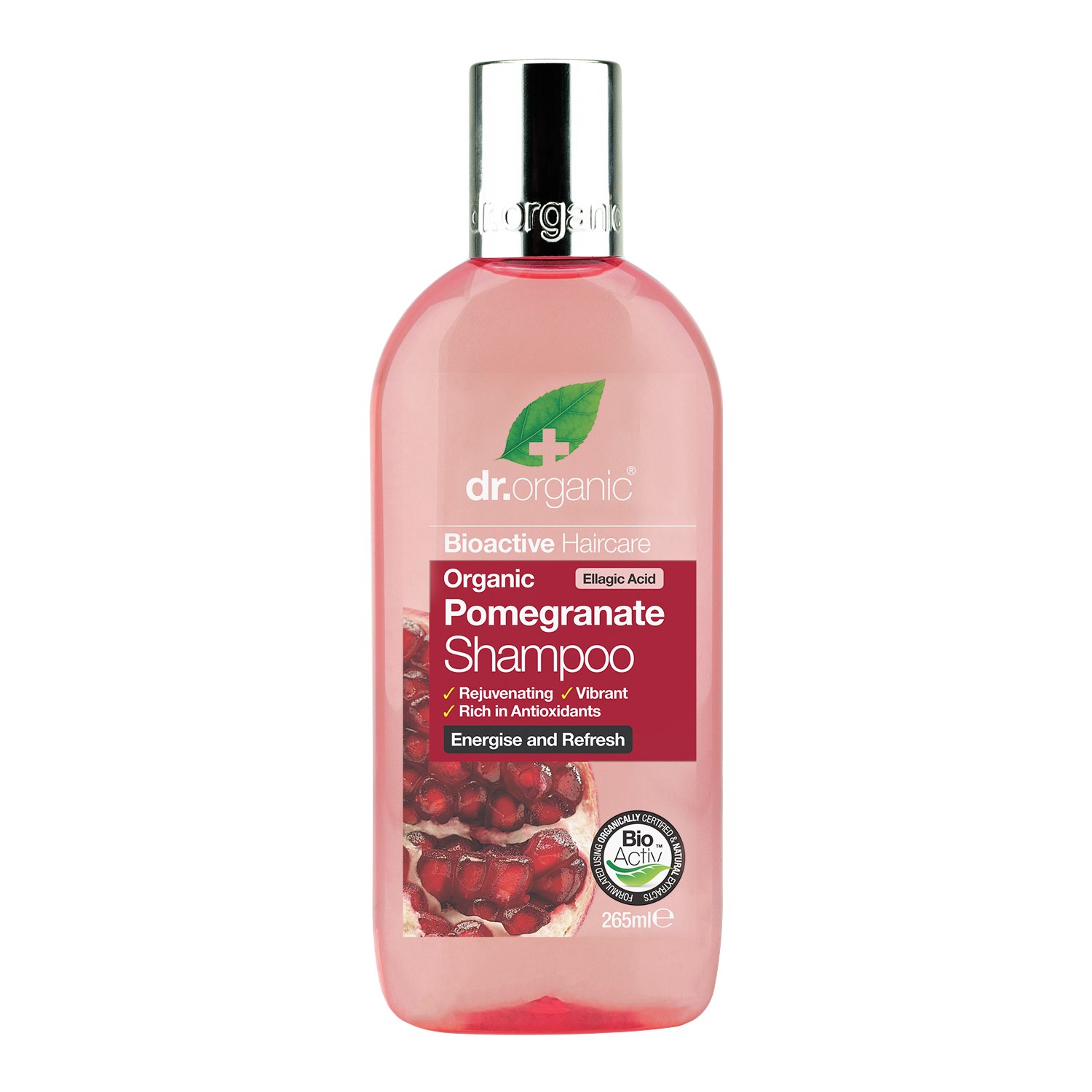 Dr Organic Schampoo Granatäpple 265 ml