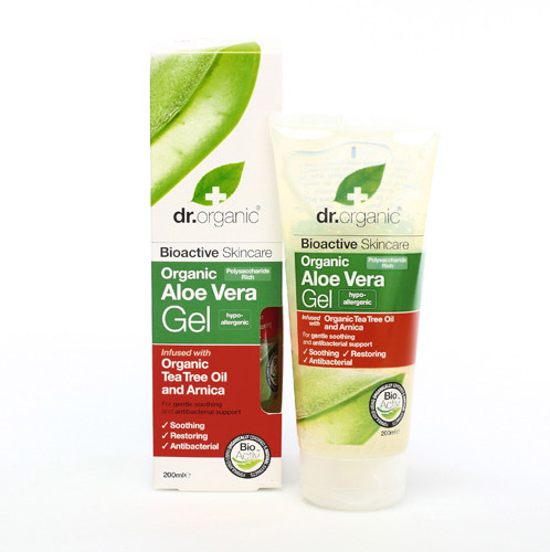 Dr Organic Aloe Vera Gel with Tea Tree Oil 200 ml