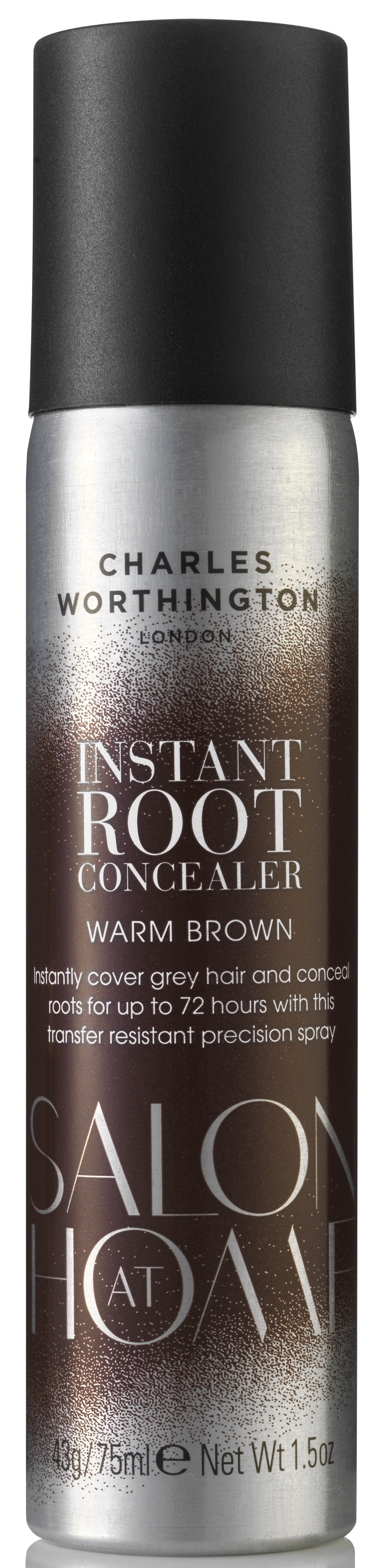 Charles Worthington Instant Root Concealer Warm Brown 75 ml