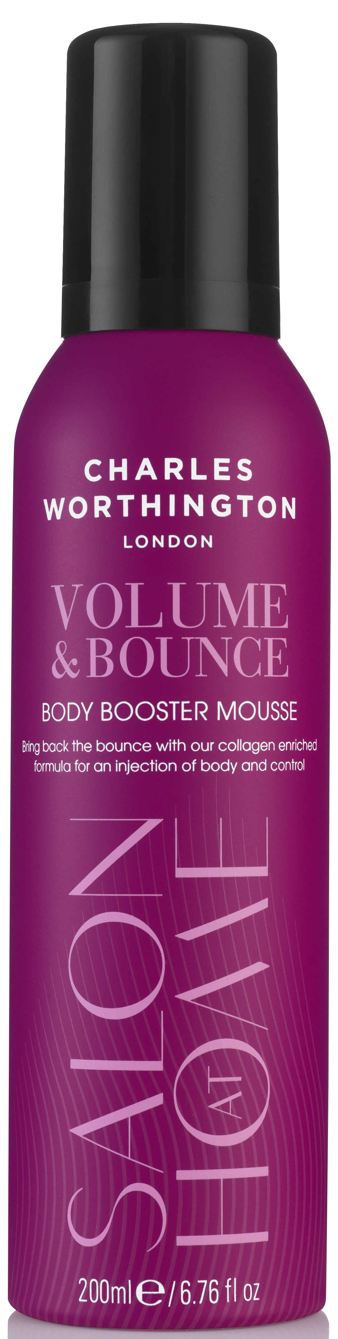 Charles Worthington Volume & Bounce Body Booster Mousse 200 ml