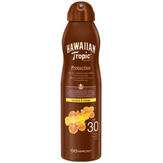 Hawaiian Dry Oil Coconut & Mango C-spray SPF30 180 ml