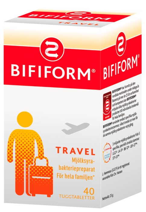 Bifiform Travel 40 tabletter