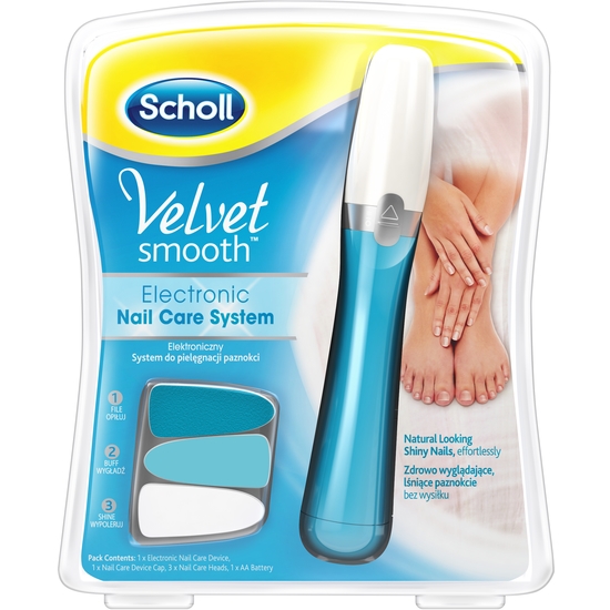 Scholl Velvet Smooth elektrisk nagelfil 1 st