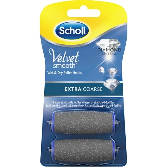 Scholl Refill Velvet Smooth Extra Coarse 1-par
