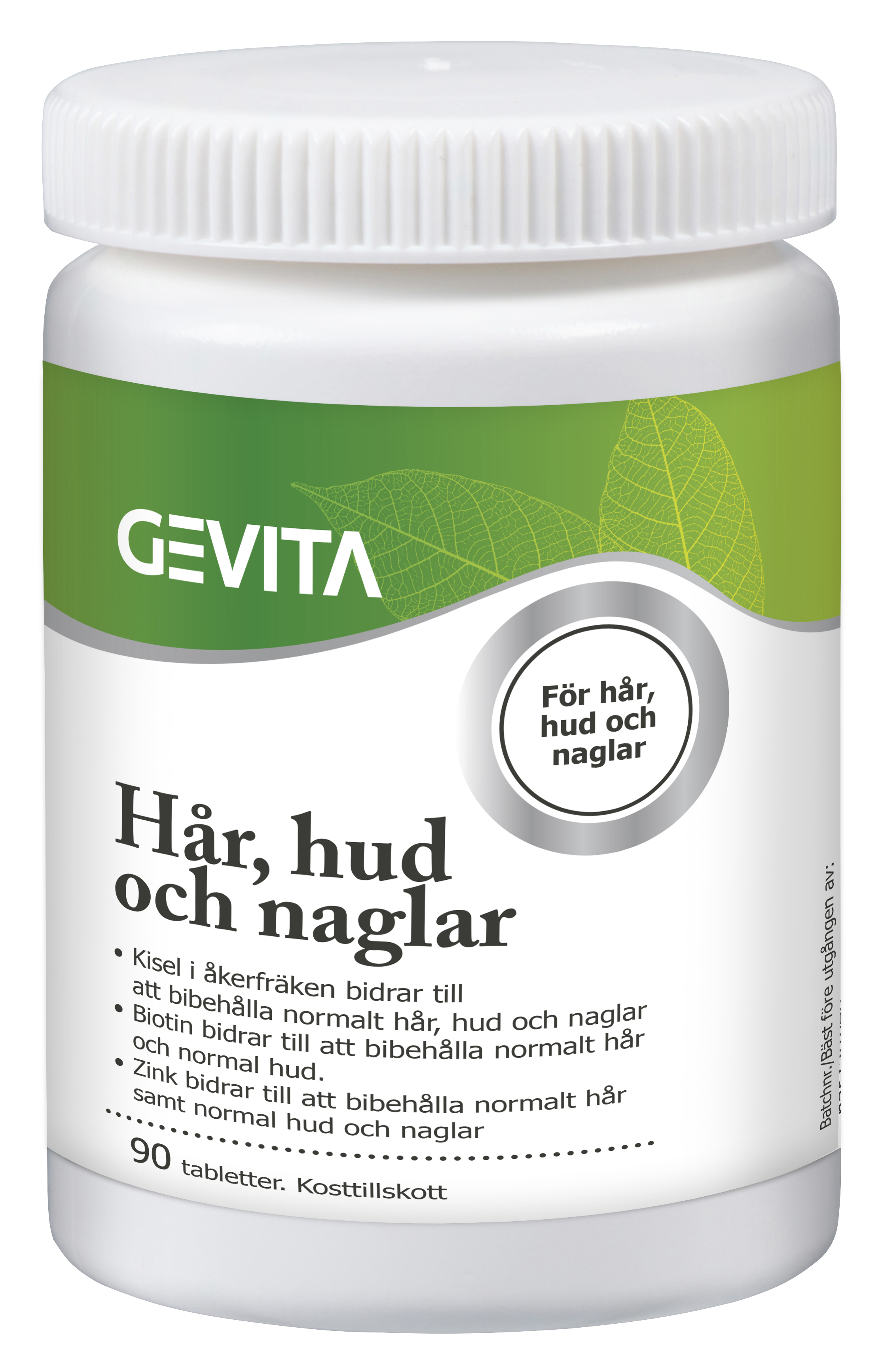 Gevita Hår Hud & Naglar 90 st tabletter