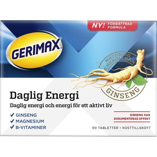 Gerimax Daglig Energi 90 tabletter