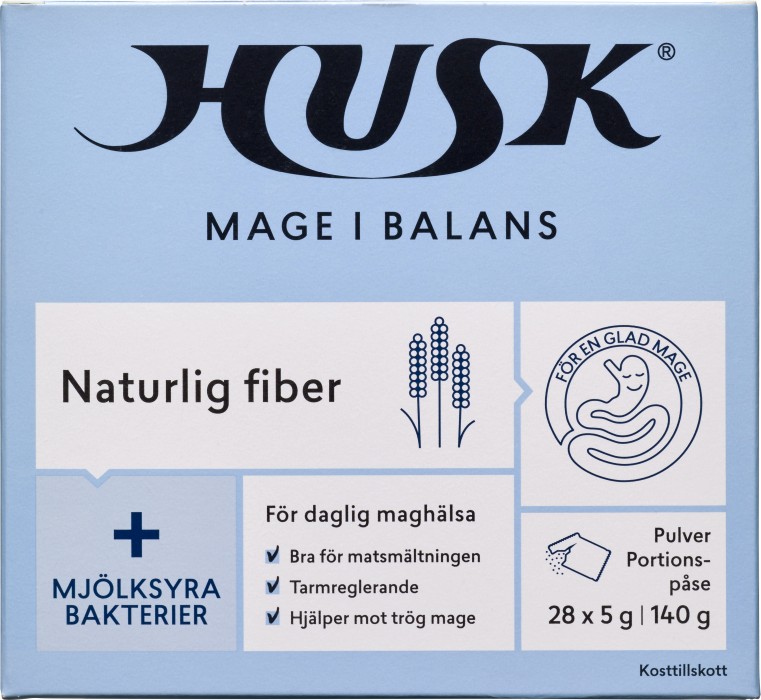 HUSK Mage i Balans Mjölksyra portionspåsar 28 st