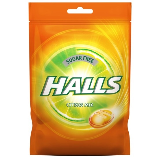 Halls Cool Orange Lemon & Lime halstablett 65 g