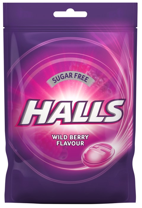 Halls Wild Berry halstablett 21 st