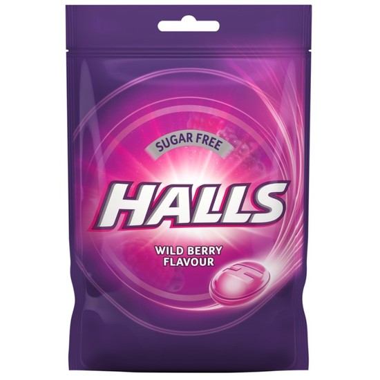 Halls Wild Berry halstablett 21 st