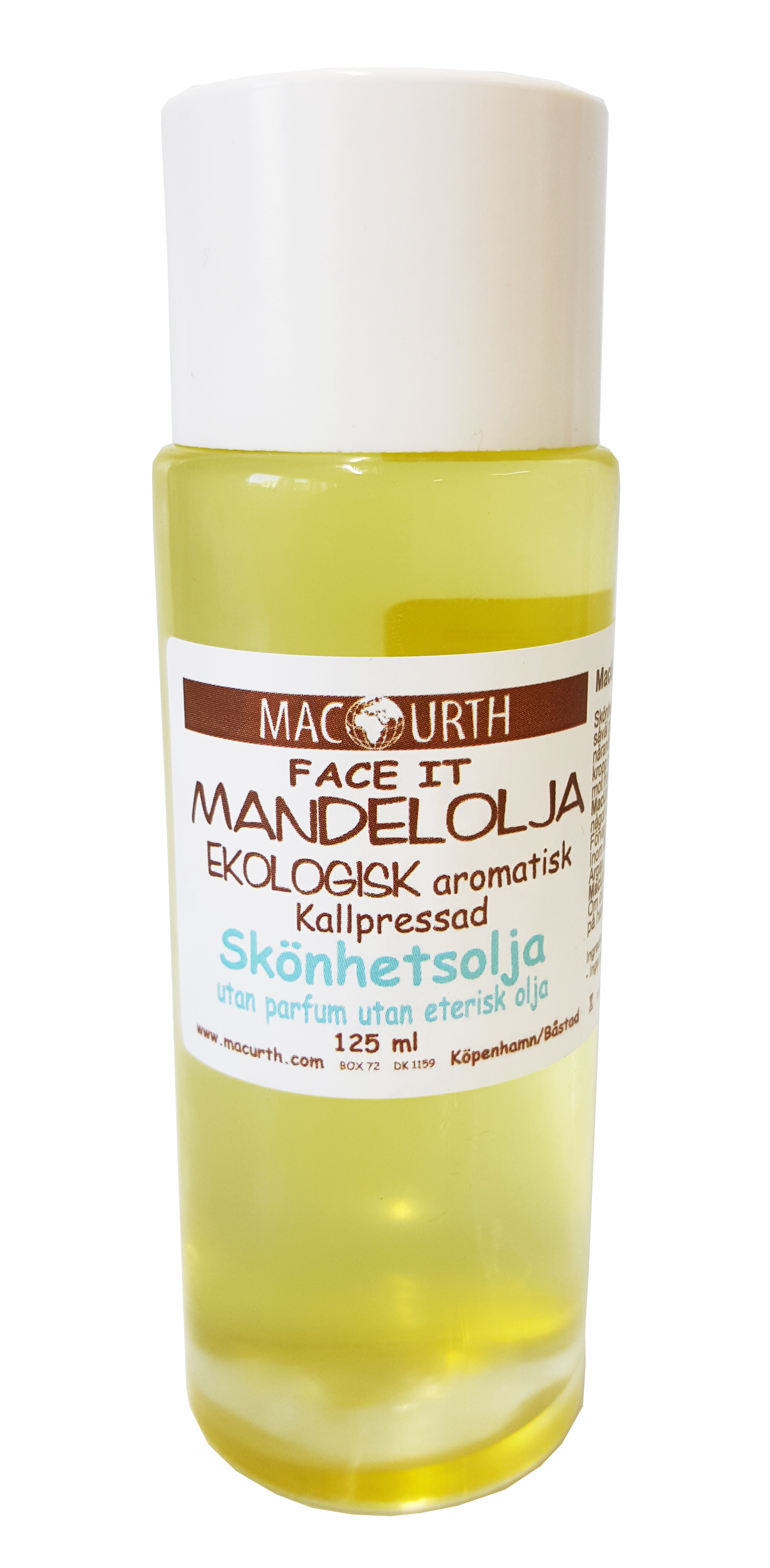 MacUrth Face It Mandelolja 125 ml