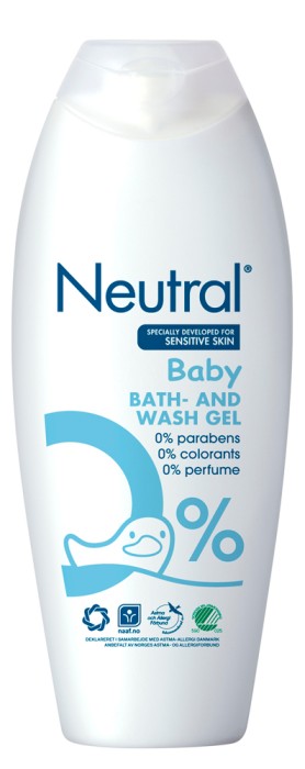 Neutral Baby Bath & Wash Gel 250 ml