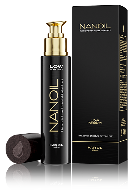 Nanoil Låg Porositet Hårolja 100 ml