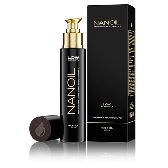 Nanoil Låg Porositet Hårolja 100 ml