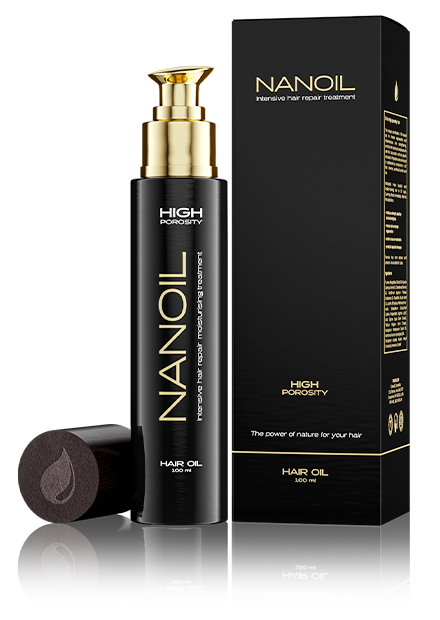 Nanoil Hög Porositet Hårolja 100 ml