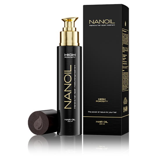 Nanoil Hög Porositet Hårolja 100 ml