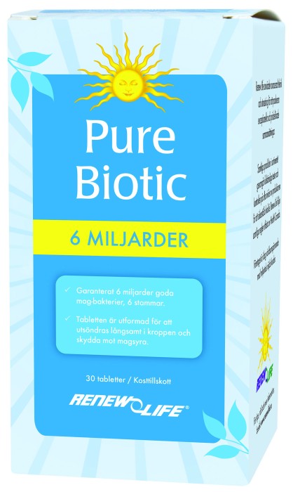 ReNew Life Pure Biotic 30 tabletter