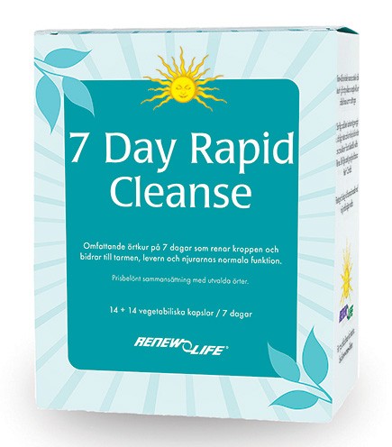 ReNew Life 7 Day Rapid Cleanse 28 kapslar