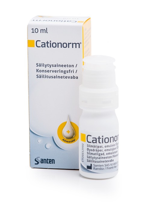 Cationorm Ögondroppar 10 ml